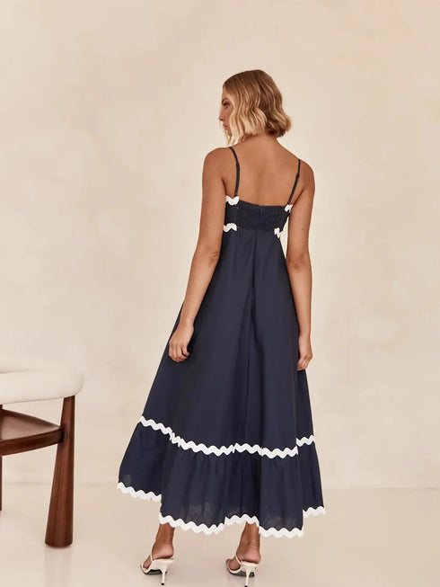 'Araceli' Spaghetti Strap Maxi Dress - Celes Fashion